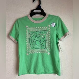 Garanimals Green Shark soft touch fabric Graphic Kids T-Shirt size 4T-NWT